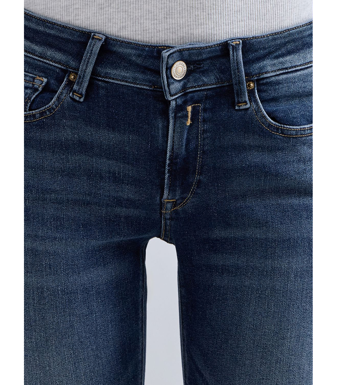 スキニーNEW LUZ モダールストレッチデニム 詳細画像 ブルー 5